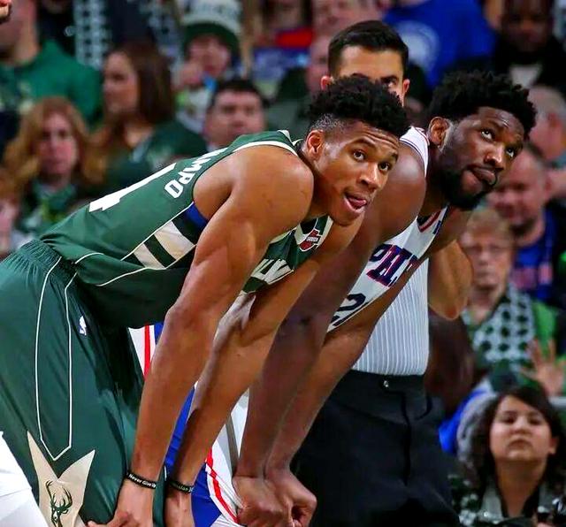 雄鹿客场击败76人,字母哥统治内线球员